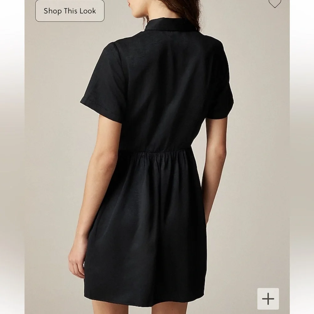 J crew Collection shirtdress with jewel buttons